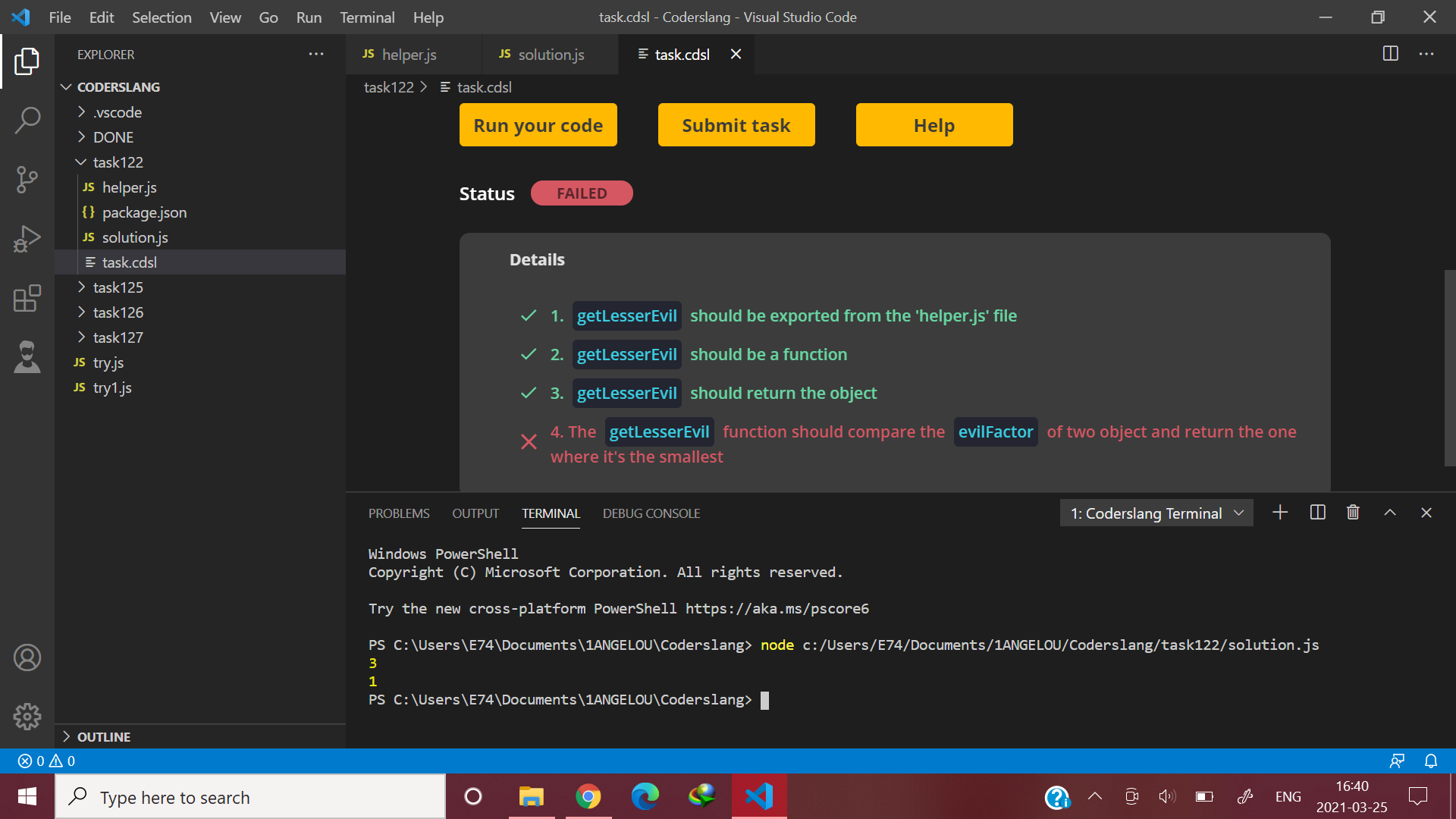 [TASK] [122] · Issue #118 · AgileNix/coderslang-feedback · GitHub