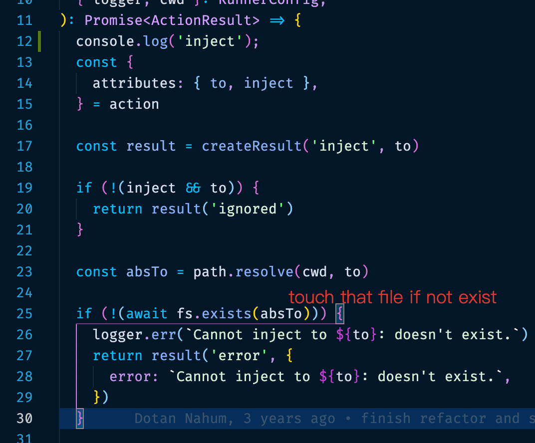 Injecting after creating · Issue #304 · jondot/hygen · GitHub