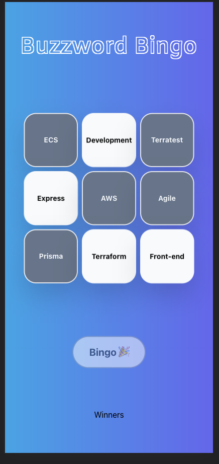 GitHub - MrBroadie/bingoapp