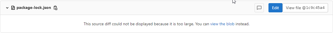 Feature Request: Collapse diff for large changes by default · Issue ...