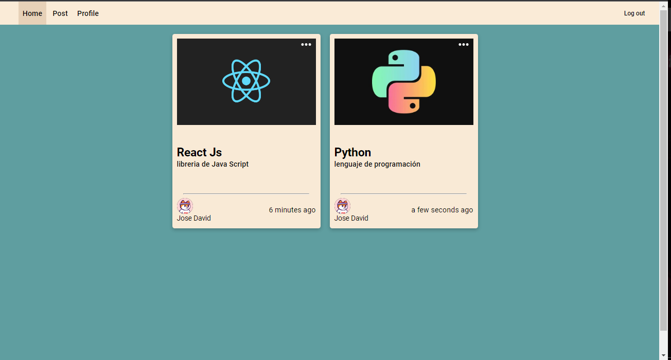 Github Joserivasdev Blog Ui Blog Front End Made In React