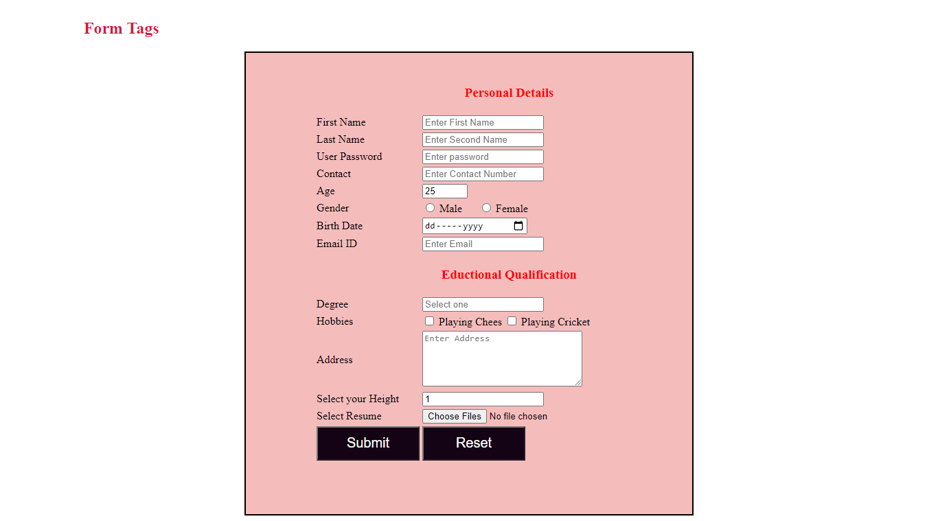 GitHub - shwetaupadhye/Form-Input-Tags-In-Table