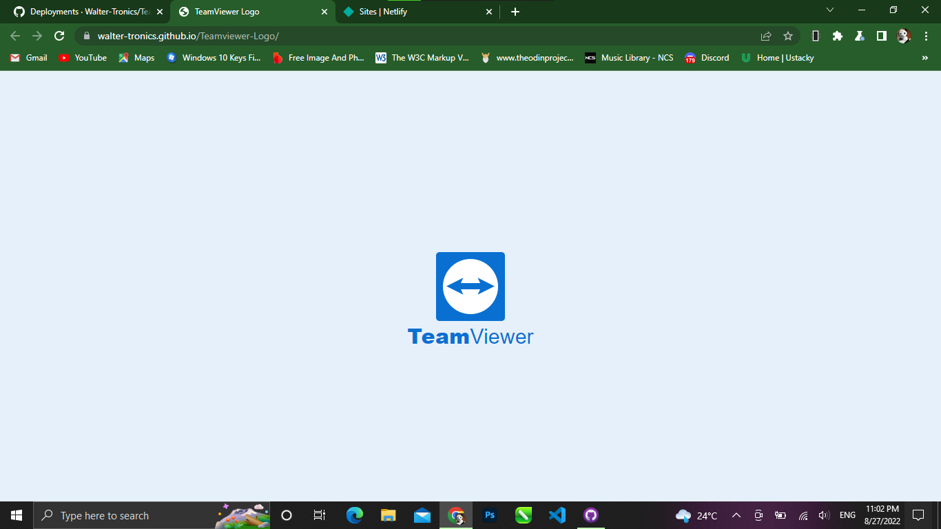 GitHub WalterTronics/TeamviewerLogo
