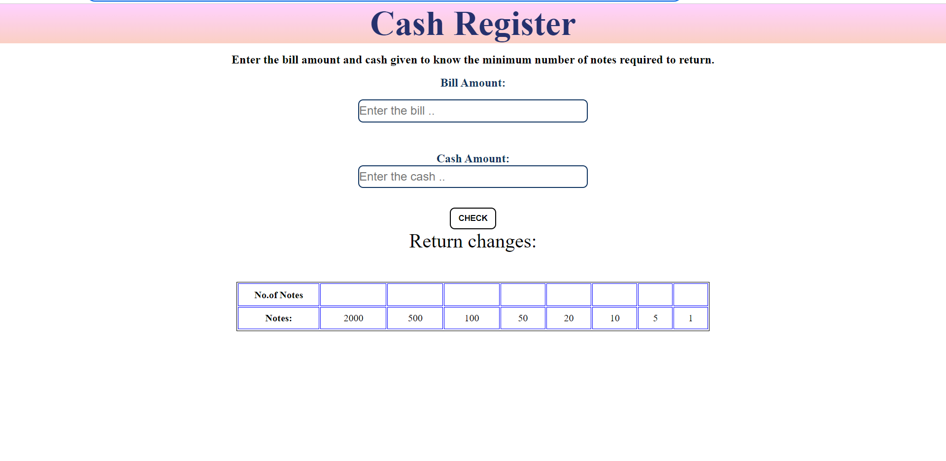 GitHub - heyvats21/Cash-Register