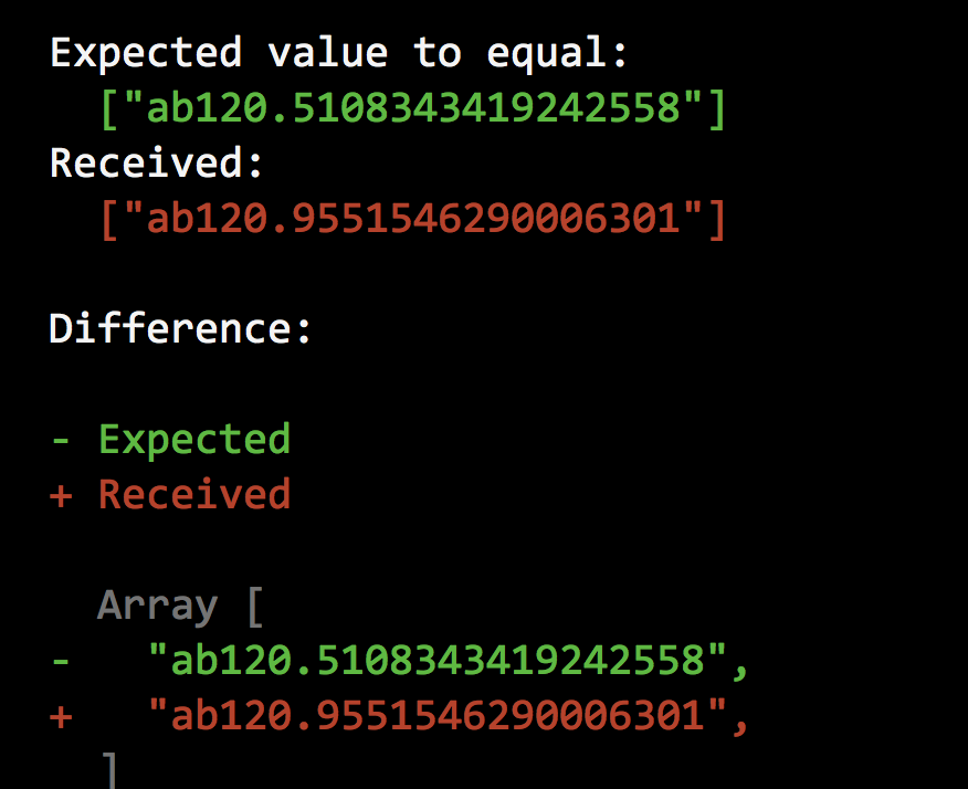 React test runner treats arrays incorrectly · Issue #1431 ...