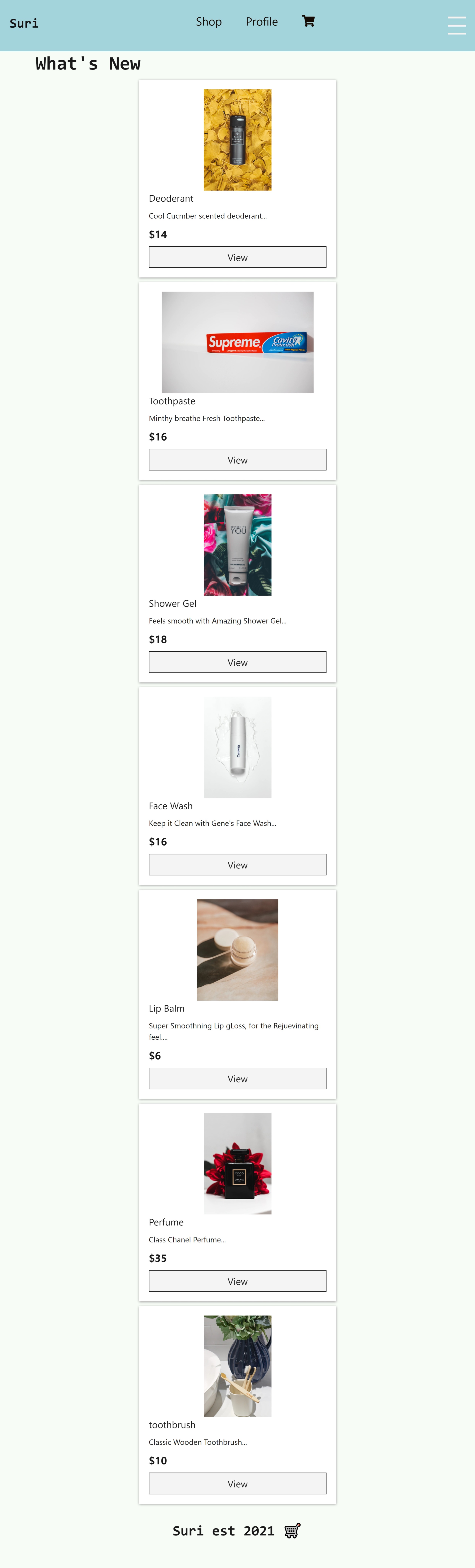 GitHub - Avabjwill/suri-e-commerce