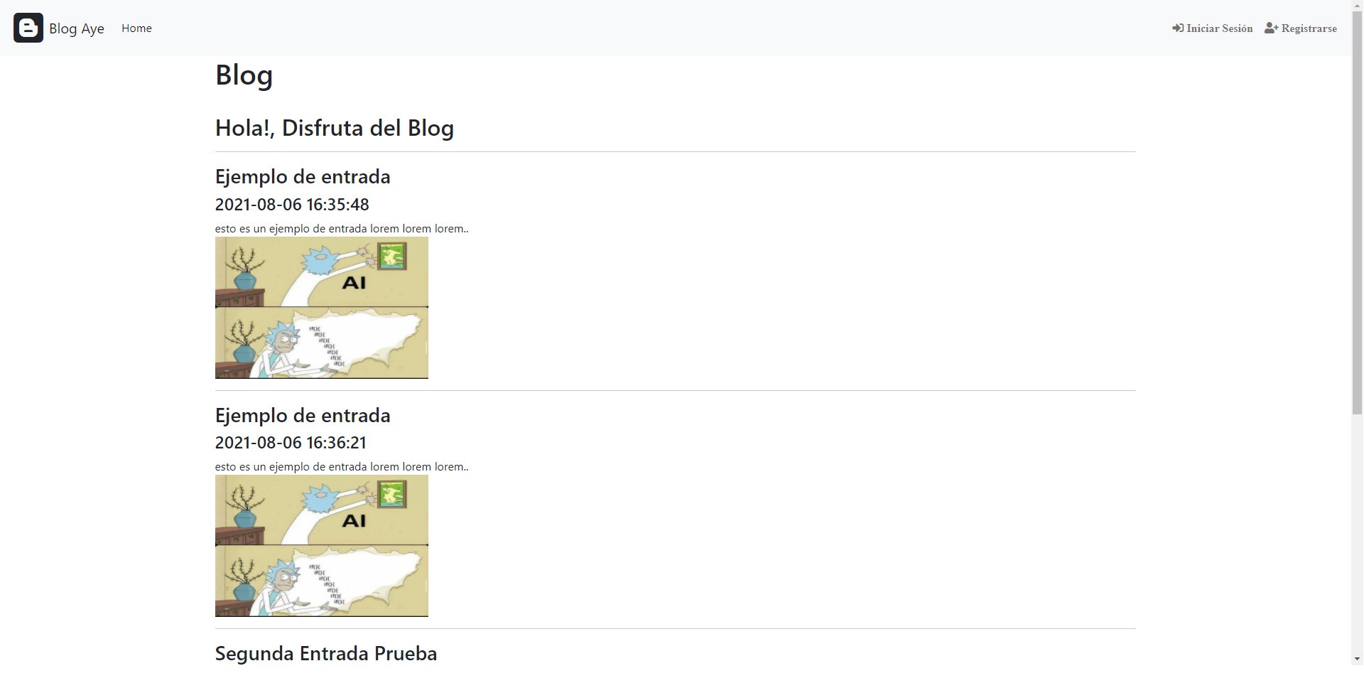 GitHub - ayeAlvo/BlogSimpleAye: Blog Sencillo en PHP con Login y ...