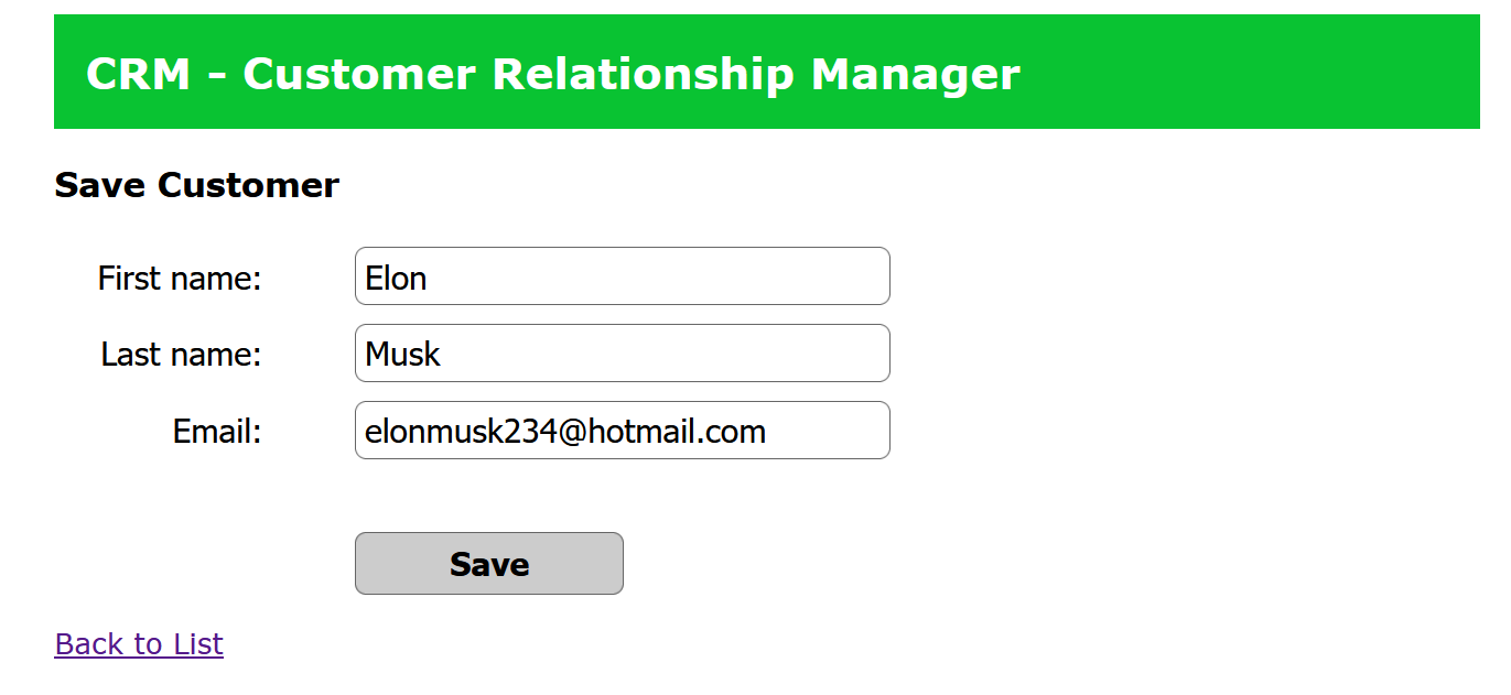 GitHub - shyamsundar233/Customer-Relationship-Manager