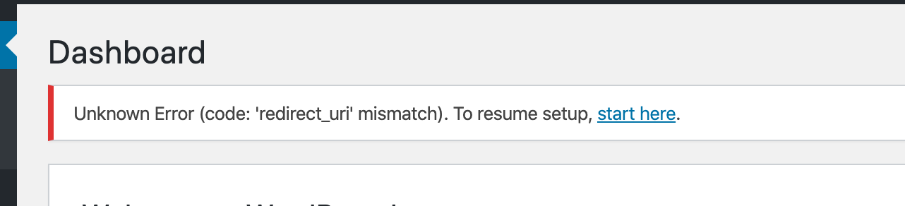 WPML redirect uri error
