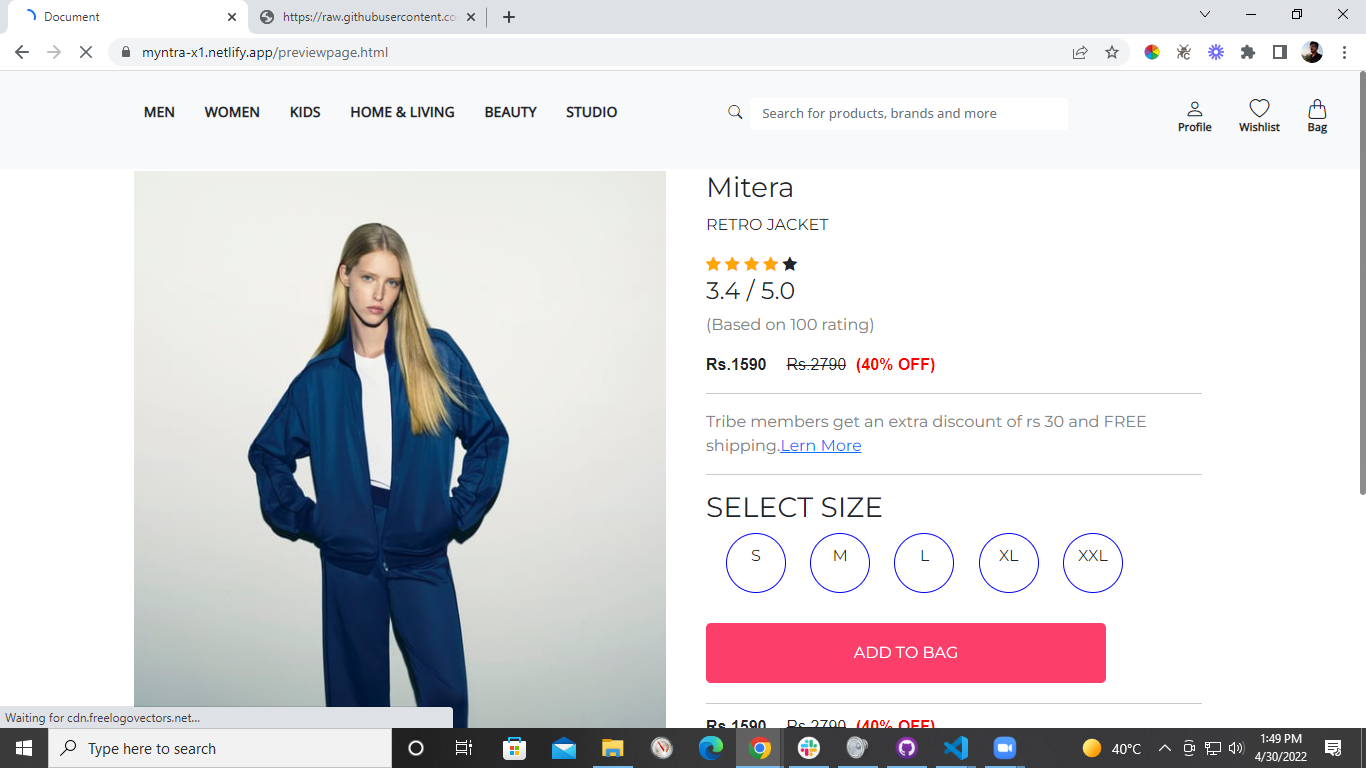 GitHub - jatindevnani/Myntra-clone: Myntra clone, made during Unit 3 at ...