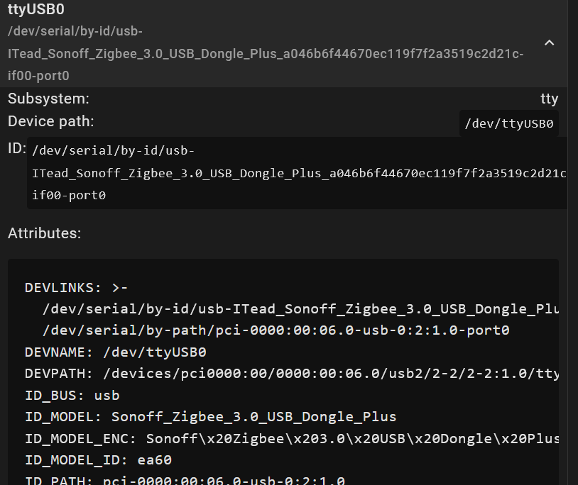 SONOFF Zigbee 3.0 USB Dongle Plus installation problem · Koenkk ...