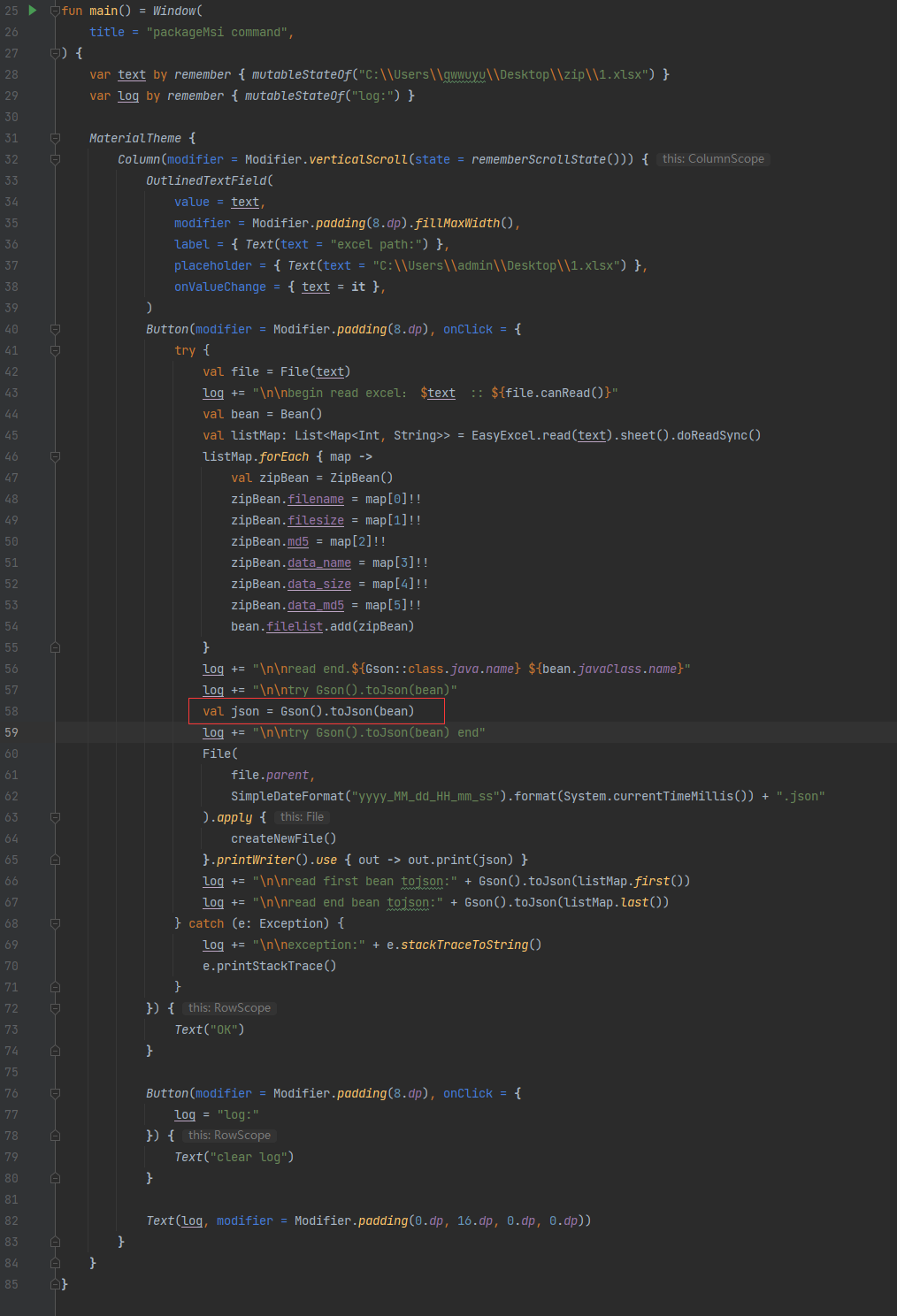 Compose desktop packageMsi gson not responding · Issue #1995 · google ...