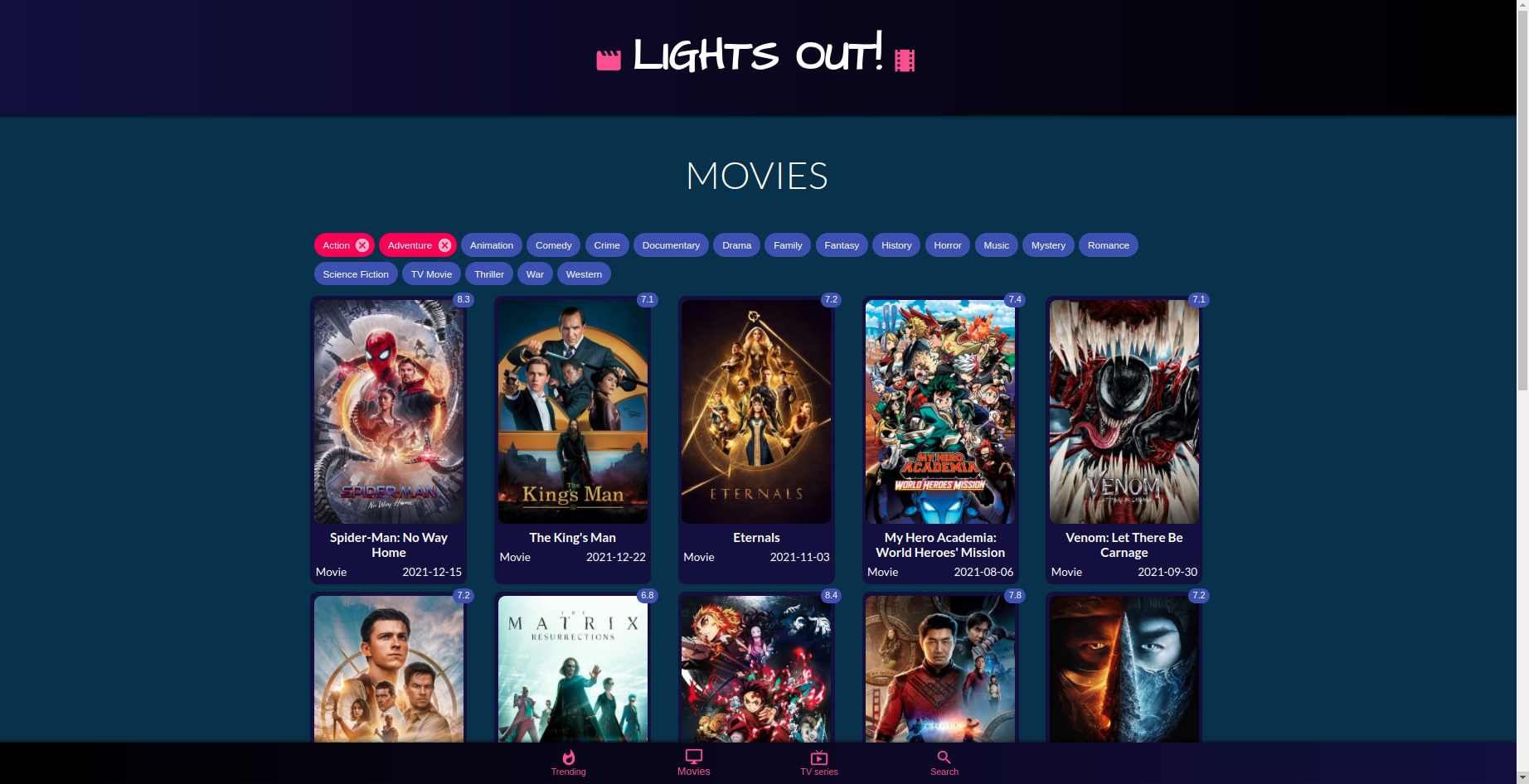 movies
