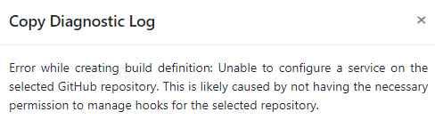 Template Generator fails to fork GitHub repo · Issue #366 · microsoft ...