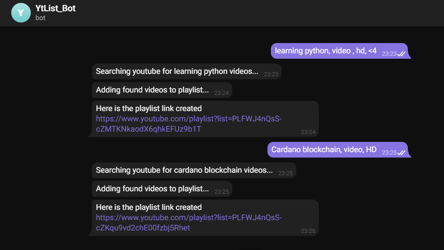 GitHub - devngeni/YTPlayList-Bot: This is a Youtube Playlist creator ...