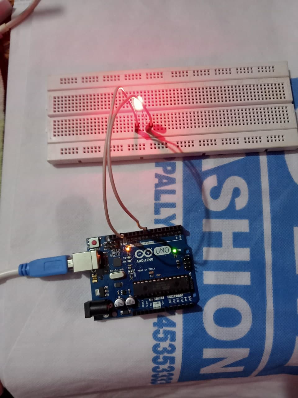 Hello world Led blinking