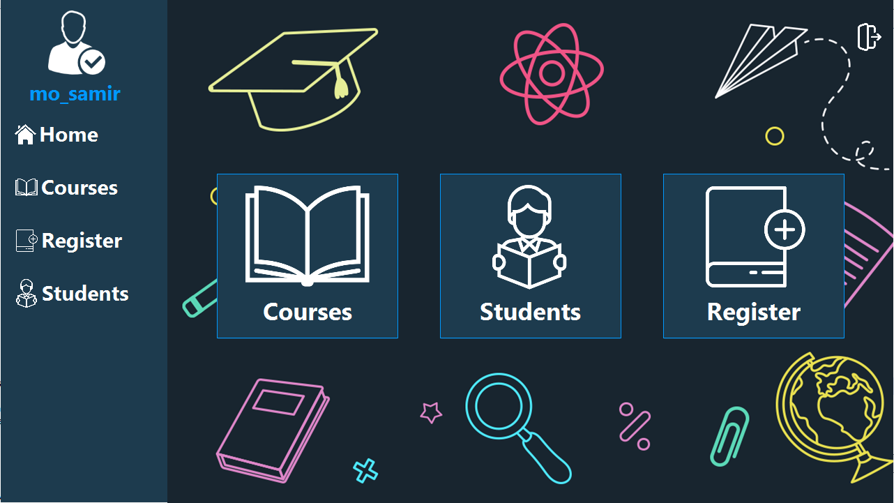 GitHub - Mohamed-samir03/Course-registration-program: Course ...