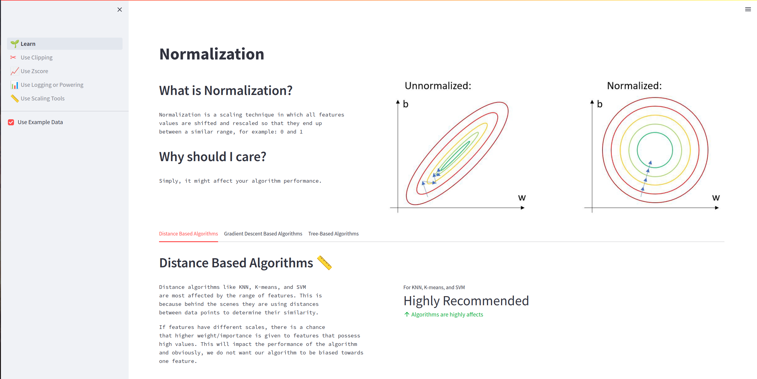 GitHub - linahourieh/Normalization-Streamlit-App: A webapp that allows ...