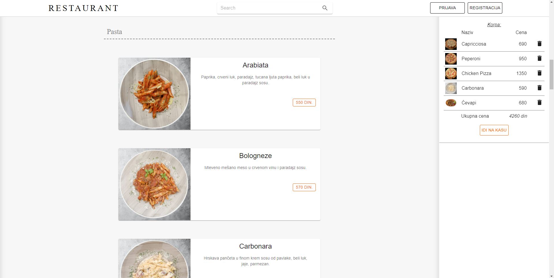 GitHub - stavramovic/restaurant