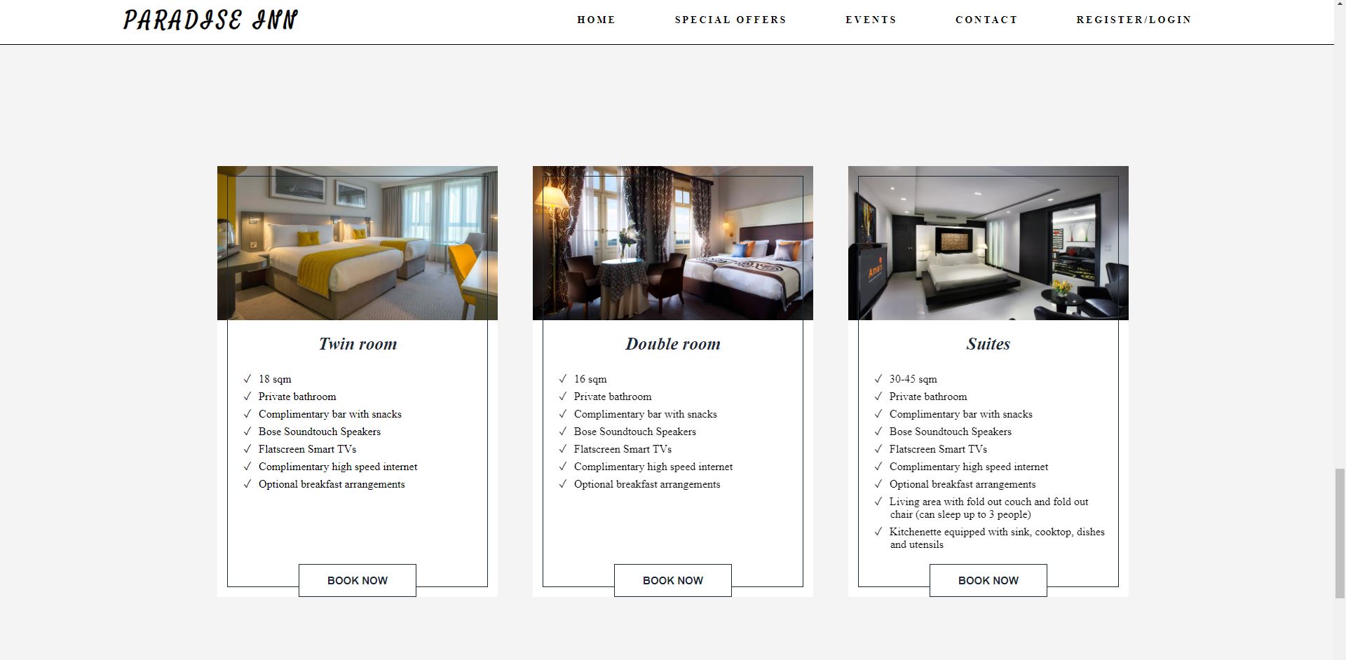 GitHub - stavramovic/HotelParadiseInn