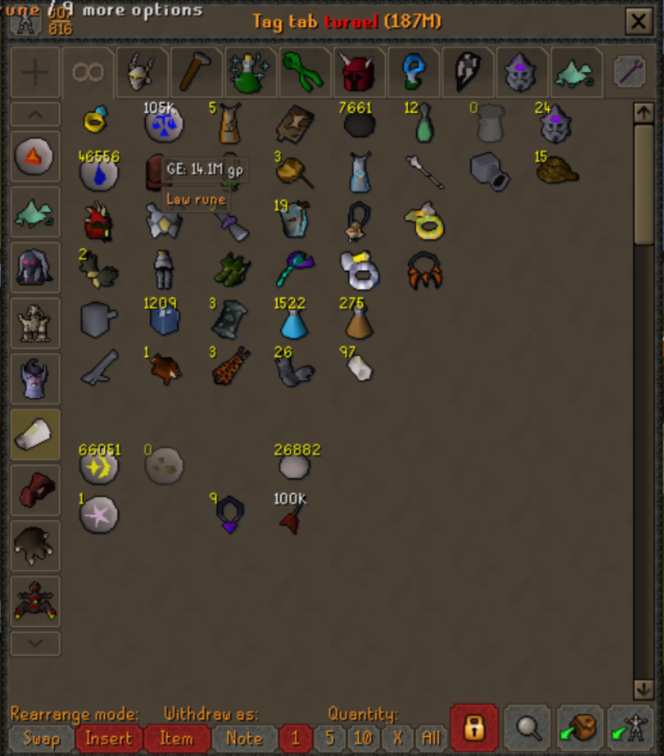 Bank Tag Layout Info Stats & Scrollbar · Issue 13378 · runelite