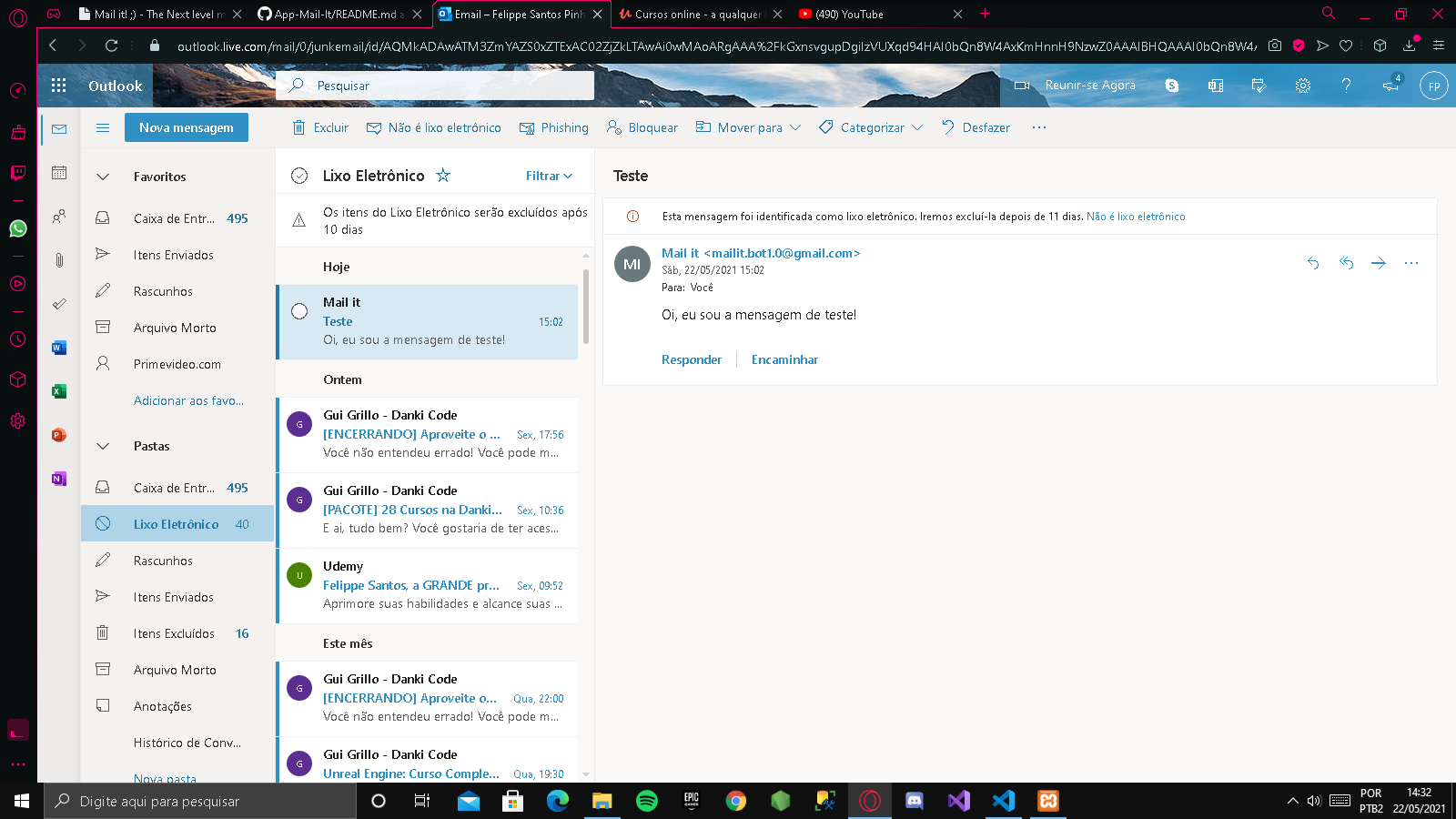 GitHub - lippePinheiro31/App-Mail-It: Aplicação Web simples ...