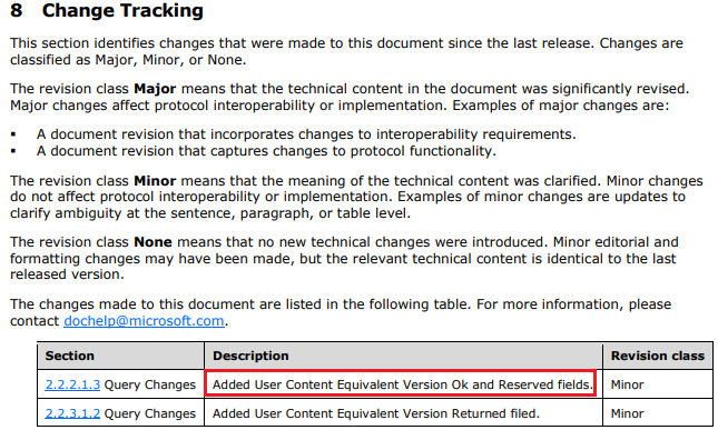 QueryChange sub-request missing bits · Issue #86 · OfficeDev/Interop ...