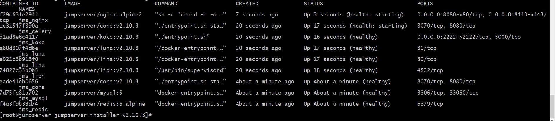 [Bug] 更新新版本后web无法打开 · Issue #6327 · jumpserver/jumpserver · GitHub