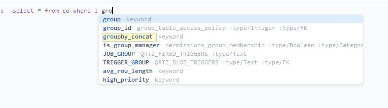 A typo in the code suggestion for SQL editor · Issue #30144 · metabase ...