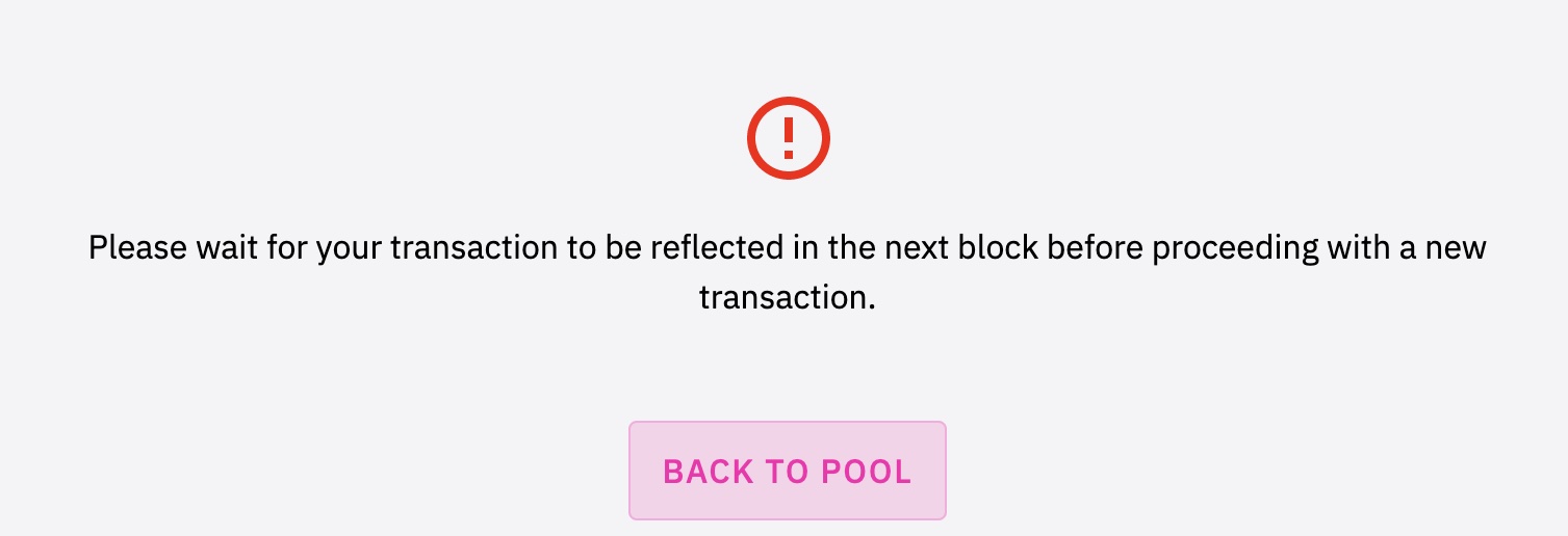 please wait