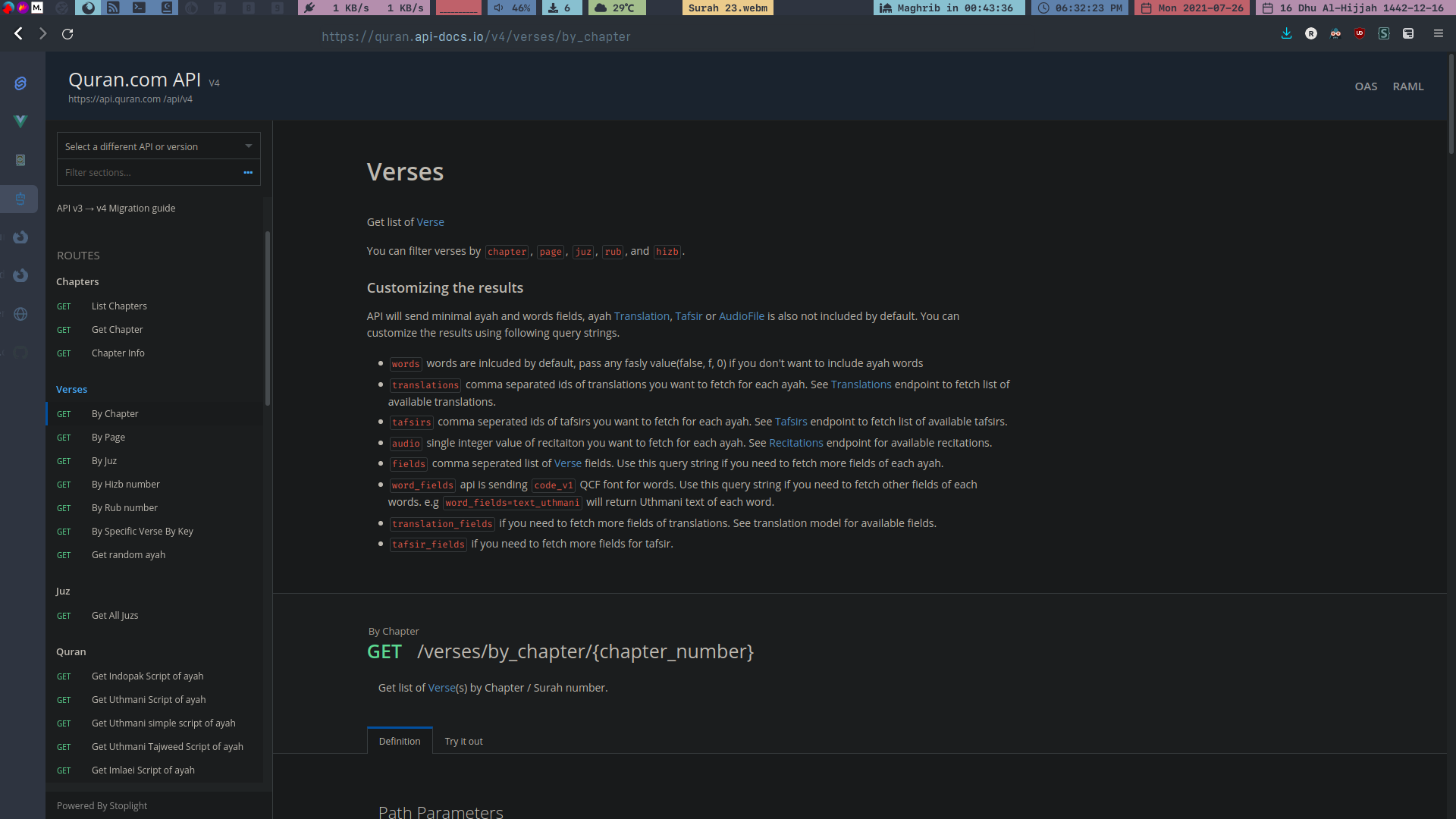 [Feature Request] Get whole Qur'an with words · Issue #398 · quran ...