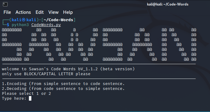 GitHub - sawsan998/Code-Words: It makes any simple text difficult to ...