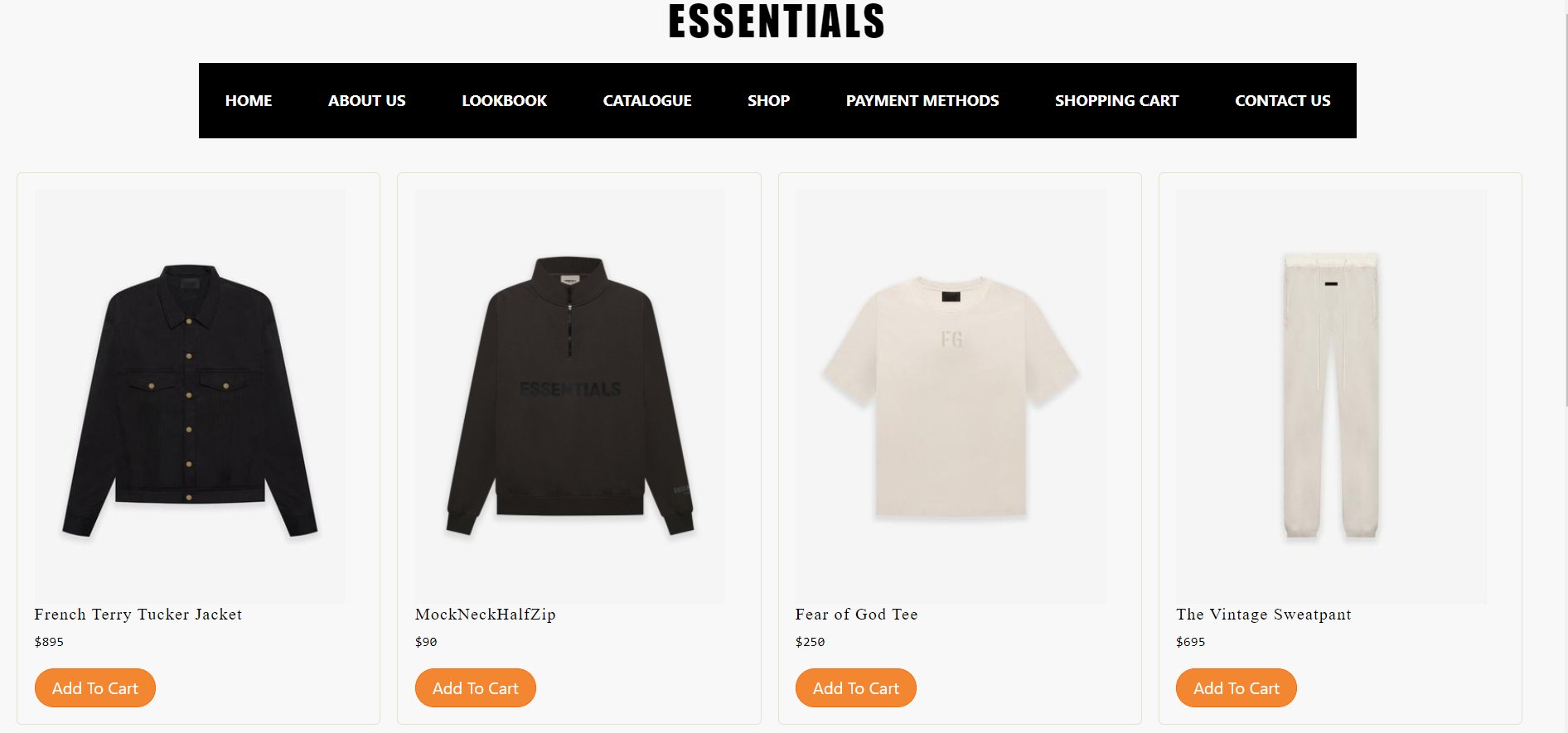 GitHub - AmyMarais/HTML-Online-Store: Capstone Project II