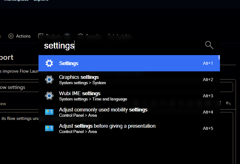 Not showing flow settings · Issue #1261 · Flow-Launcher/Flow.Launcher ...