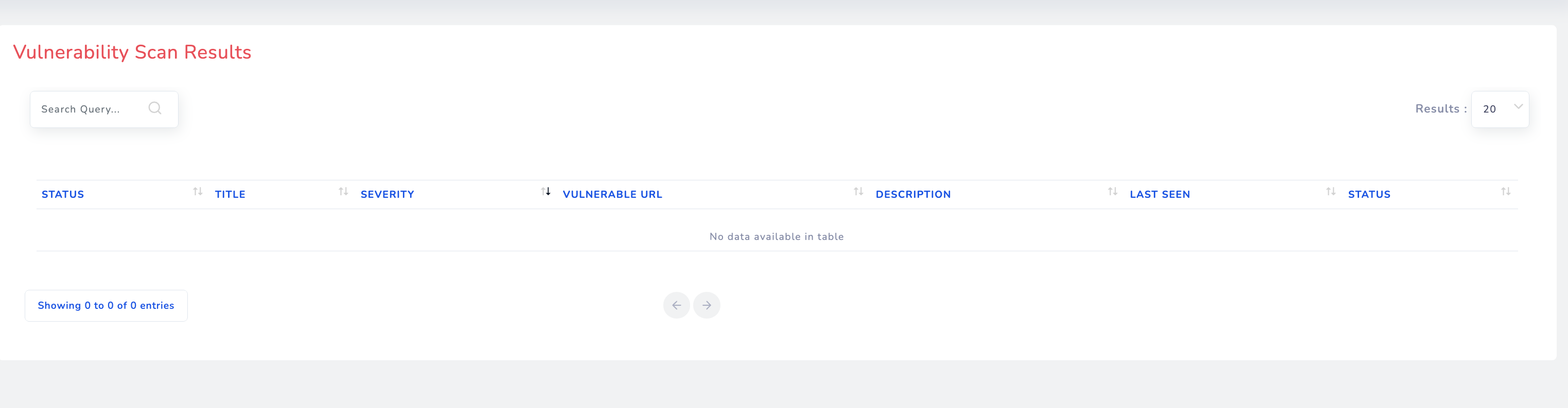 Can't see vulnerability scan results. · Issue #371 · yogeshojha/rengine ...