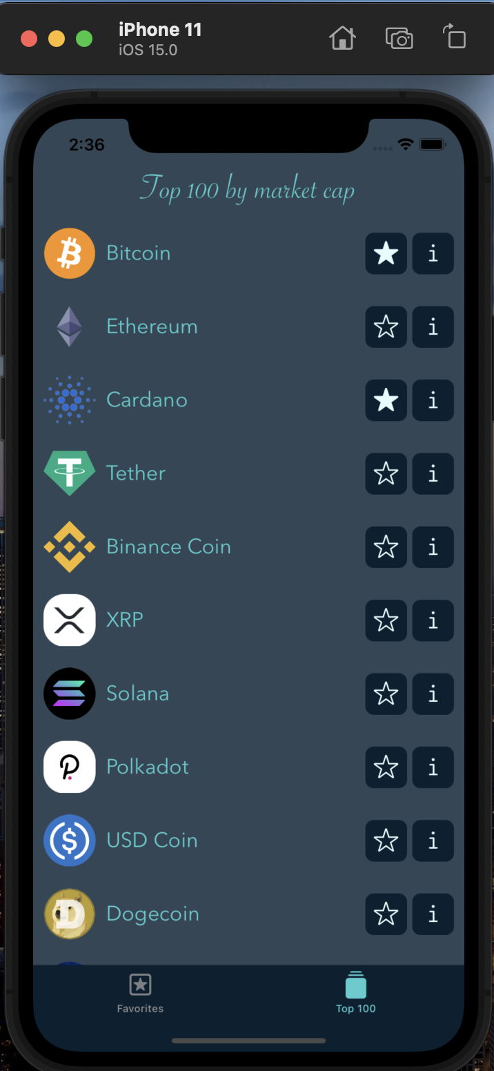 GitHub - OzanBas/EasyCrypto: A simple cryptocurrency price tracker. My ...