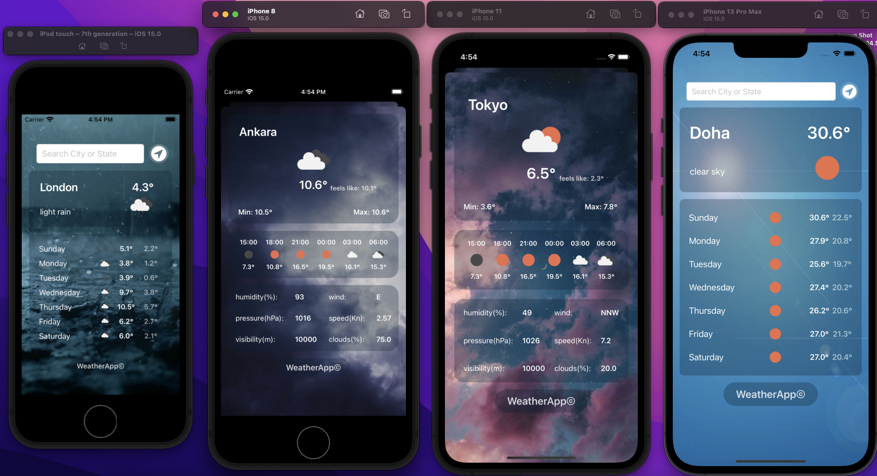GitHub - OzanBas/WeatherApp-MVVM