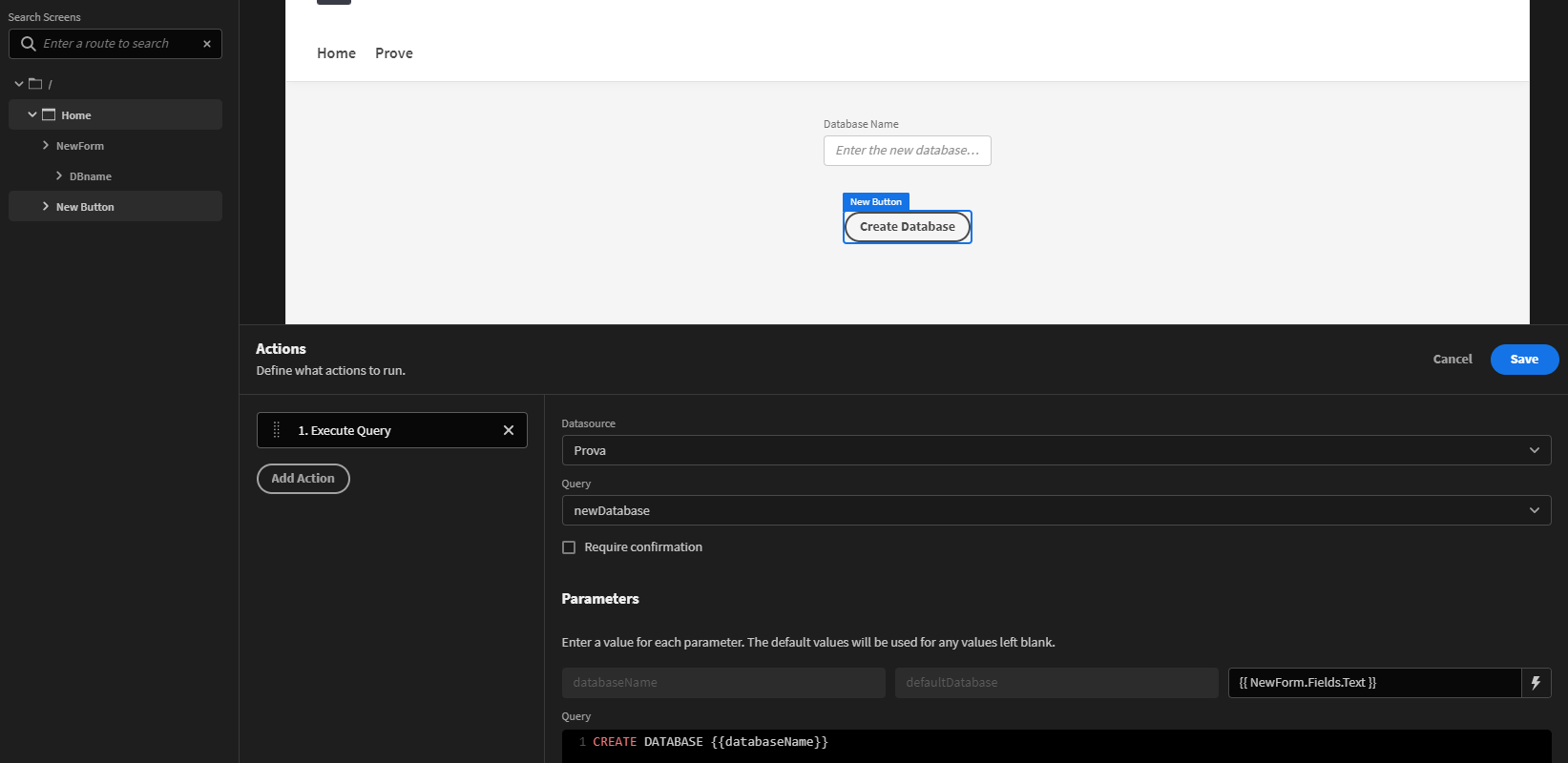 Problem with creation of a database · Budibase budibase · Discussion ...