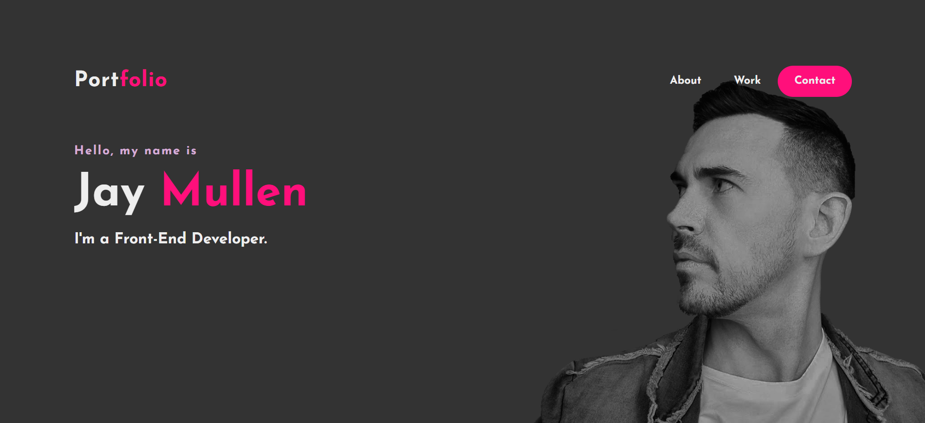 GitHub - Jaikido007/front-end-portfolio: A front-end portfolio website ...