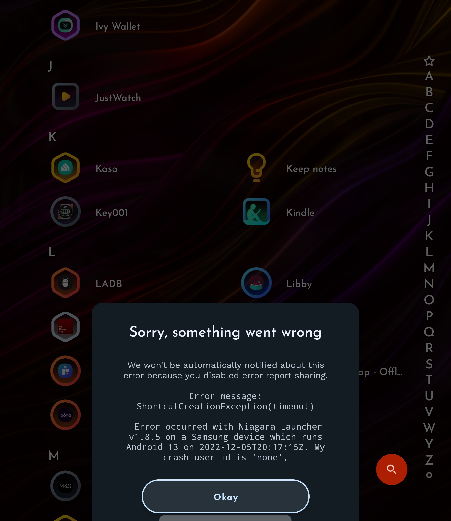 Can't create shortcuts error · Issue #2142 · NiagaraLauncher/Niagara ...
