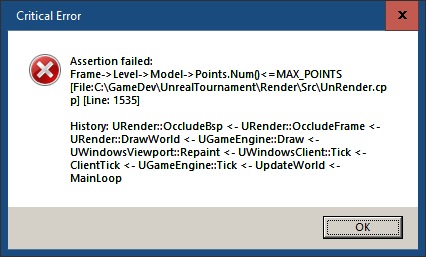 Net client crash while joining server running map "MH-(dU)AS ...
