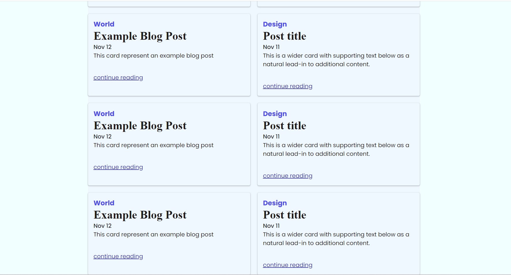 GitHub - Mohammedaslaan/Blog-Post-Website: Hyperlink two page blog post ...
