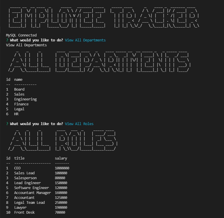 GitHub - jnordan132/Employee-Tracker: This program is used to keep up ...