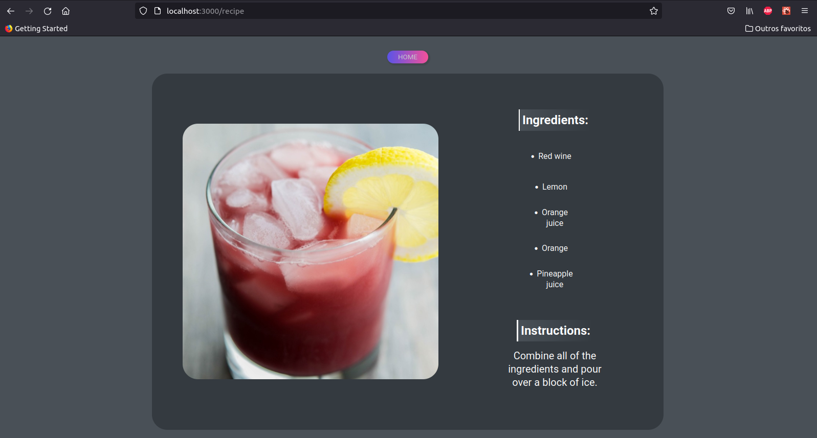 GitHub - uricampos/DrinksSearch: Simple site developed using ...