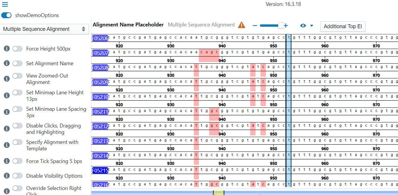 UI Bug - Shift in Highlighting Mismatches and Selection when Browser ...