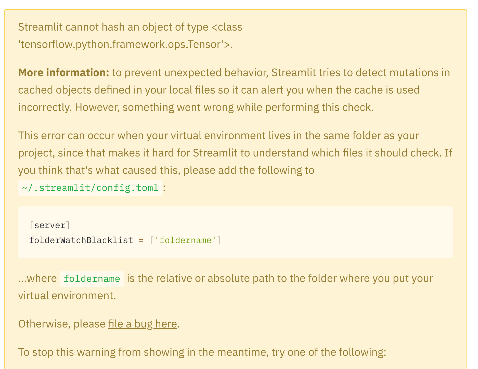 Failed hash warning needs line number reference · Issue #928 ...
