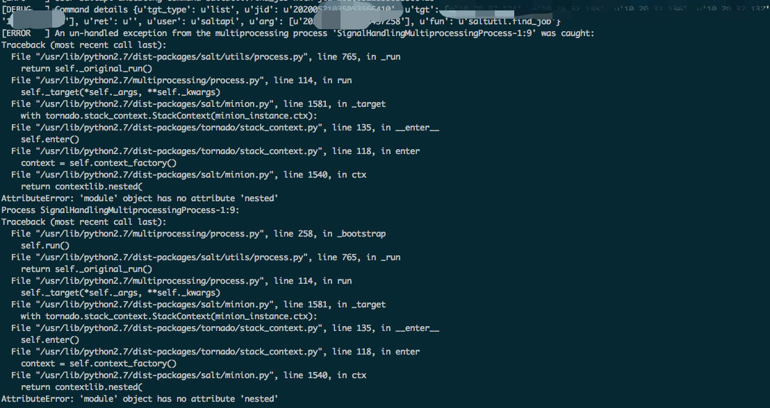 [BUG]AttributeError: 'module' object has no attribute 'nested' · Issue ...