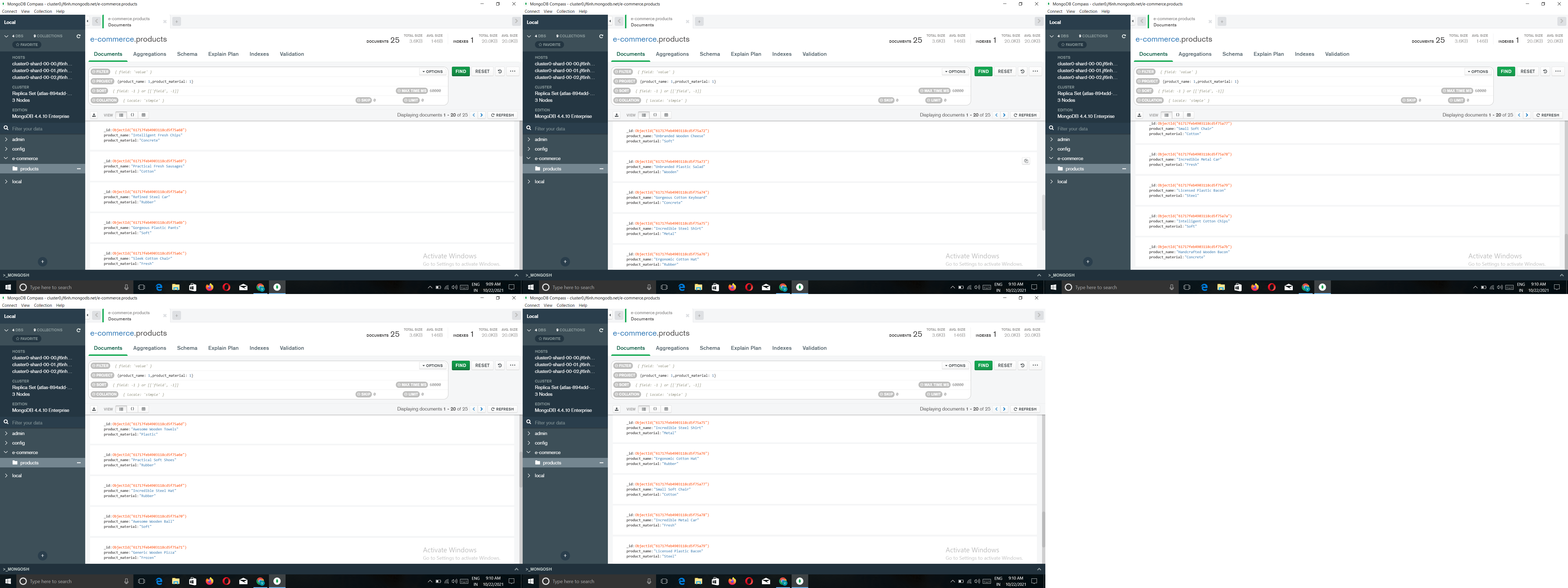 Github voletisailaja mongodb tasks aggregation operators