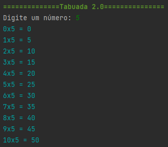 GitHub - chernobyl456/Tabuada: Um exercício básico em Python. Um ...