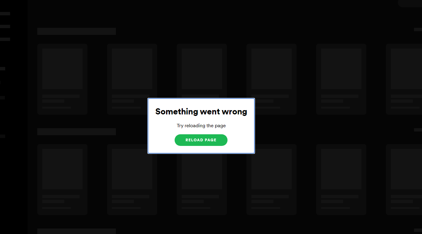 Something Went Wrong Try Reloading The Page Issue 280 Mrpond Something went wrong try reloading the page issue 280 mrpond